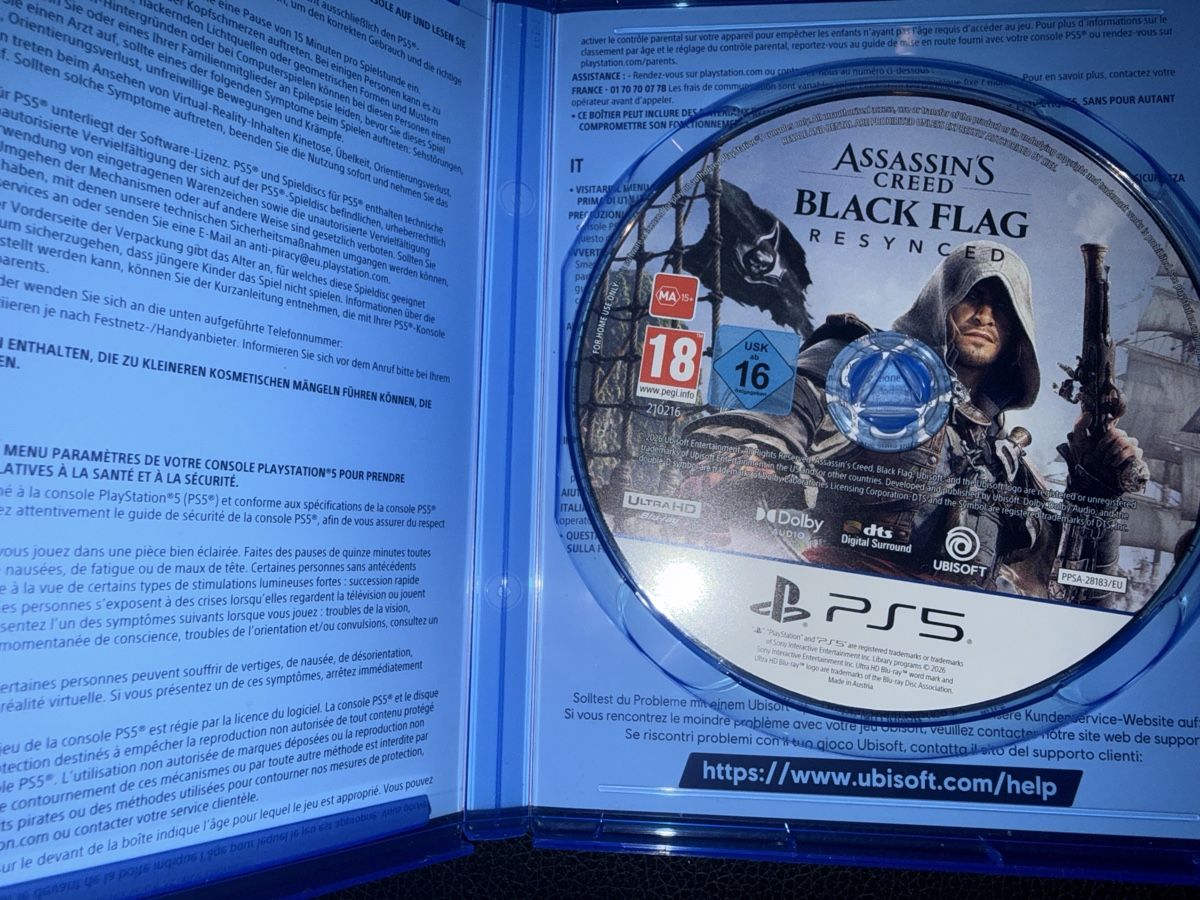 Sony Giochi: Assassin's Creed Black Flag Resynced PS5 – Usato da Unterrindal venduto da Silvan_2 1