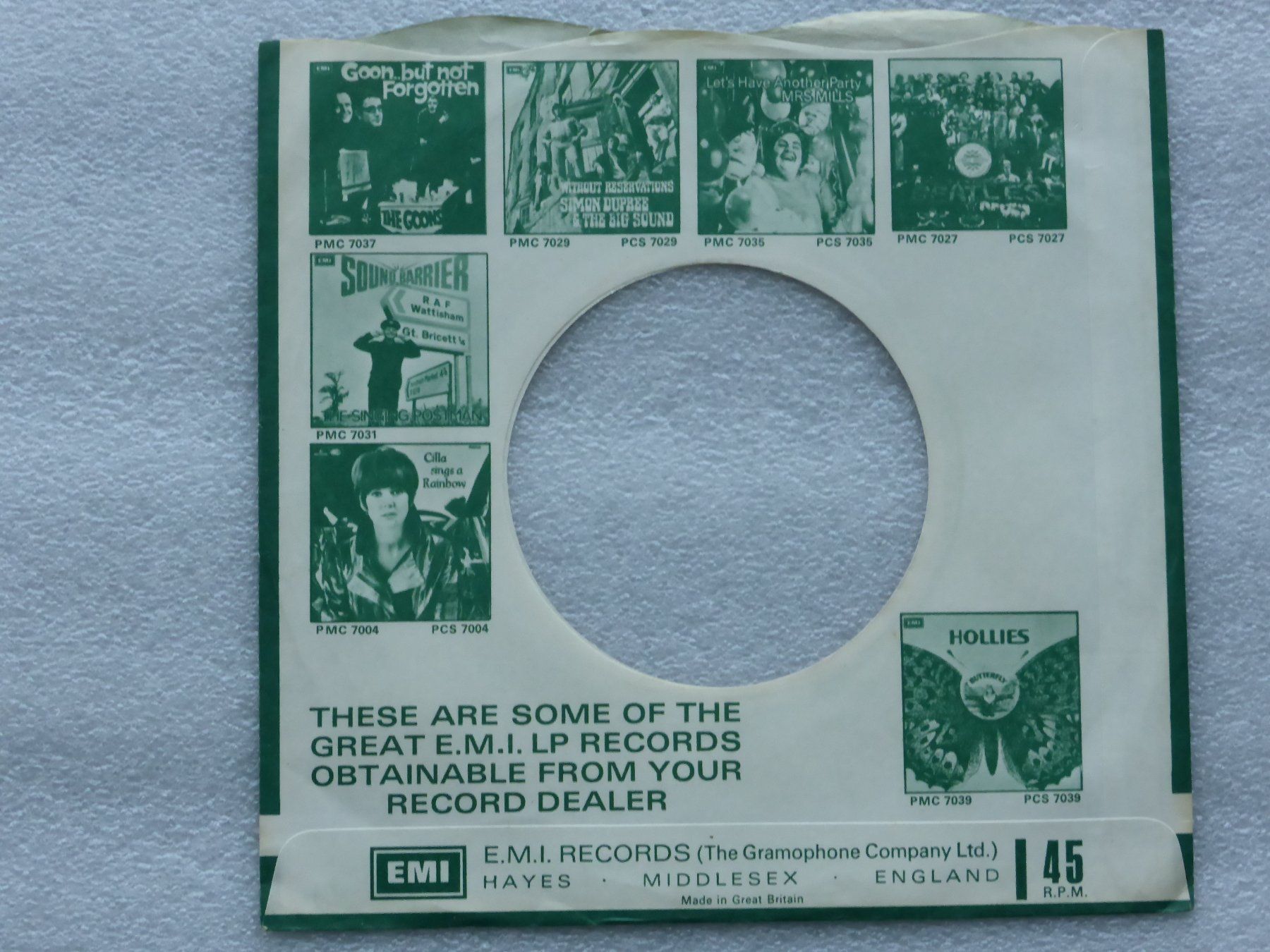 Dischi in vinile: Vinyl Single   THE BEATLES – Usato da Küssnacht am Rigi venduto da Mondkinder 3