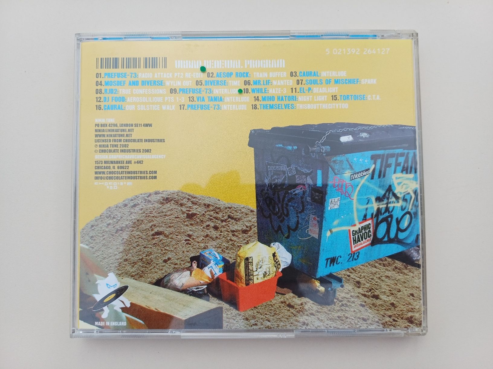 CDs: Urban Renewal Program/Compil "Ninja Tune" CD (2002) – Neu (gemäss Beschreibung) aus Begnins von Drastic-Sound 1