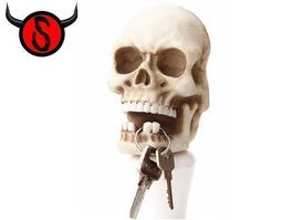 Schlüsselhalterung - Totenkopf