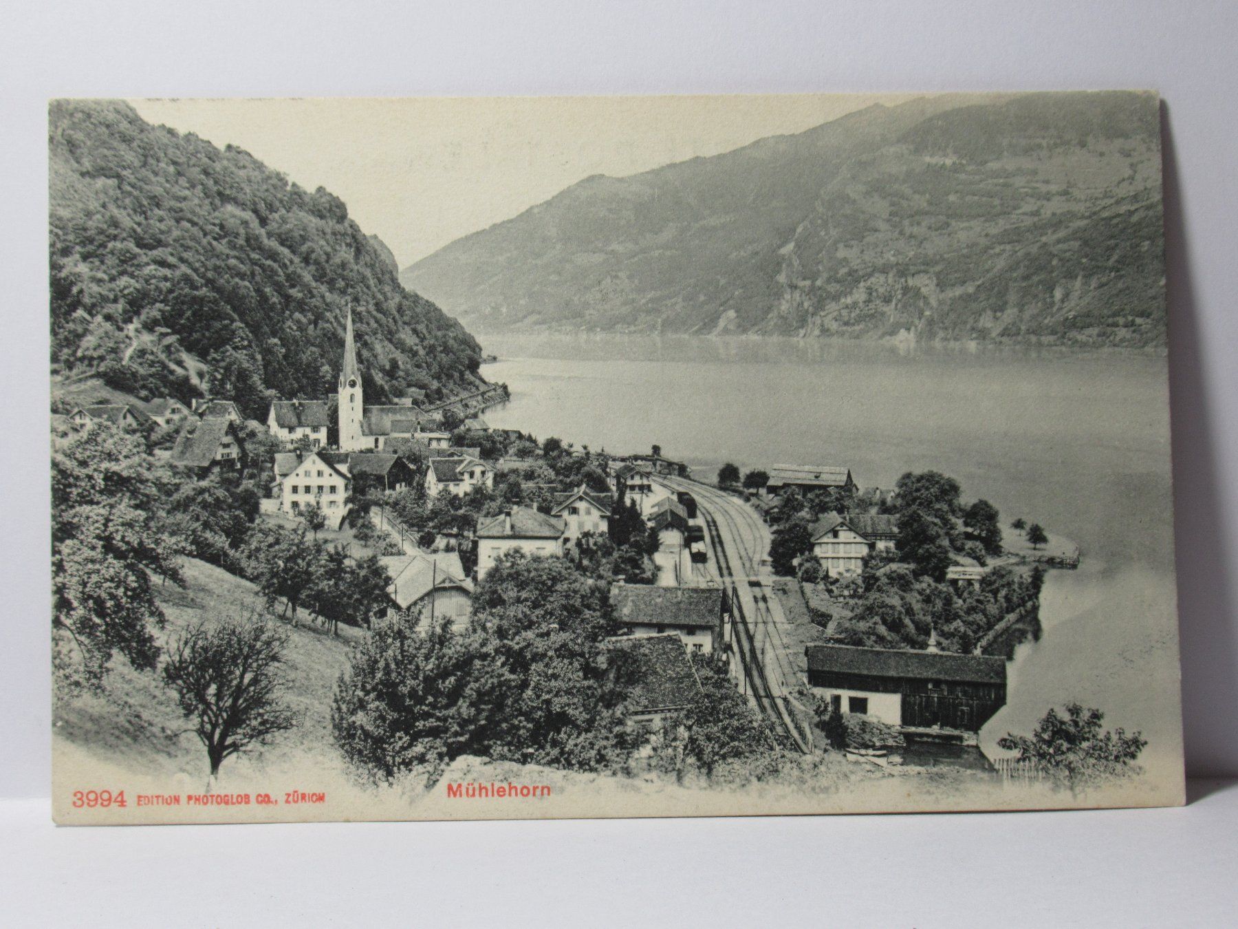Cartoline postali: Mühlehorn , Kirche 1907 – Usato da Grenchen venduto da Bluemchen1900 1