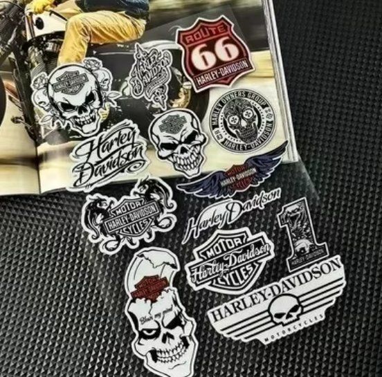 Sticker: Lot de stickers Harley-Davidson J160 – Nuovo e nell'imballaggio originale da Allens venduto da MADE.IN.ROCK.N.ROLL 1