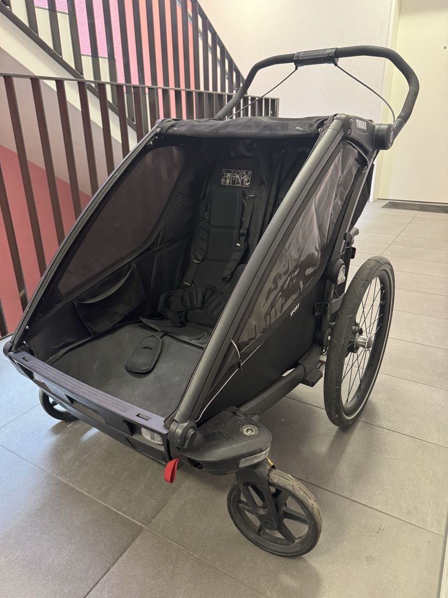 Thule Carrozzine: Thule Chariot Sport 2 double – Usato da Zürich venduto da hen_p5vk