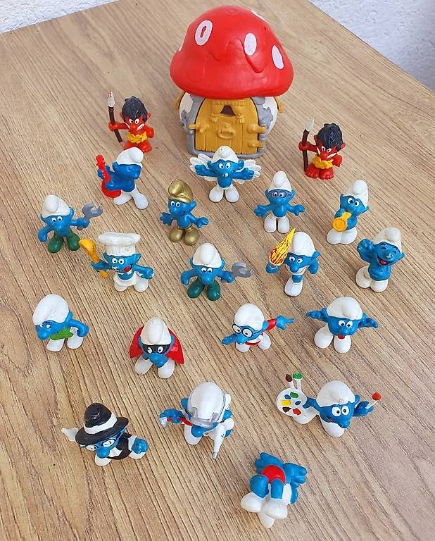Statuette: Puffi Smurfs Schlumpf anni 60 70 80 – Usato da Canobbio venduto da Pablo77 2