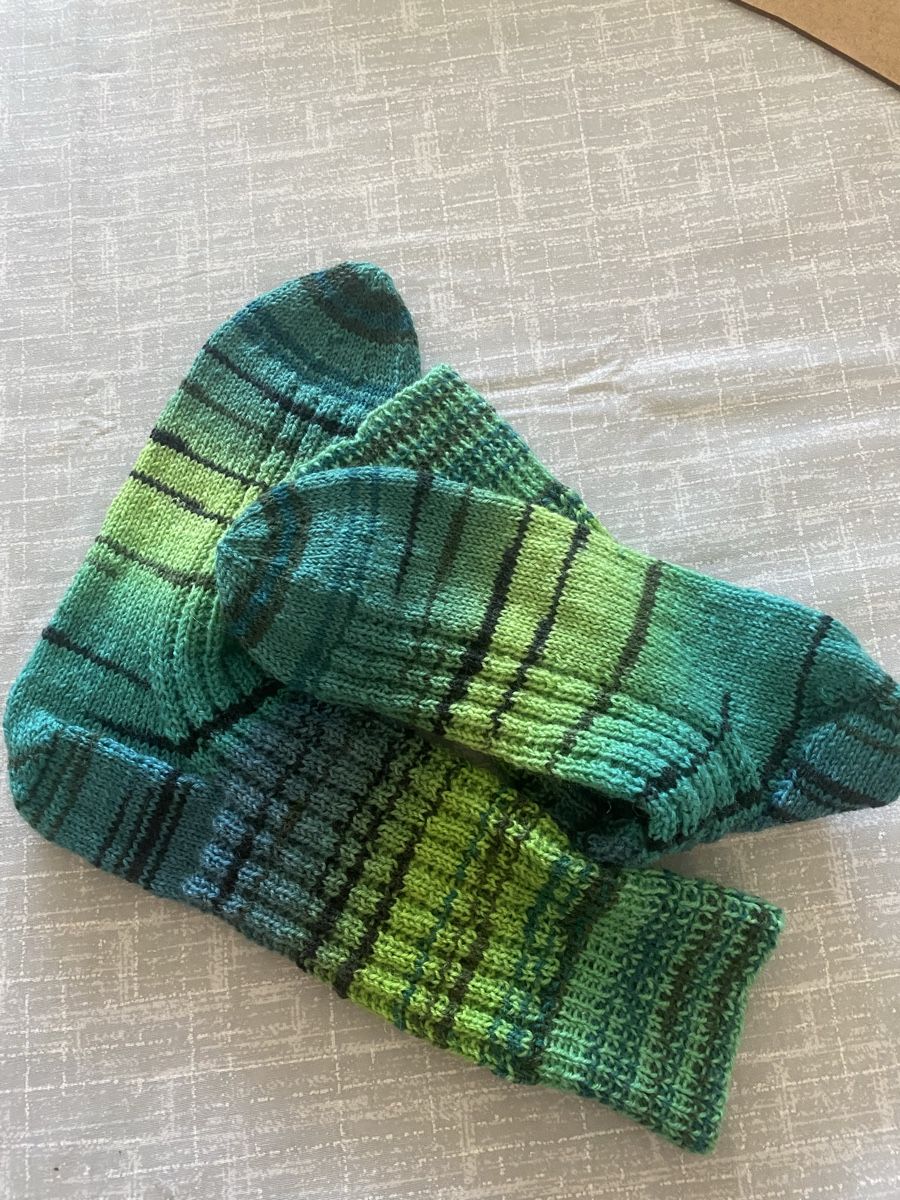 Calze: Handgestrickte Socken Grösse 40/41 – Nuovo (secondo la descrizione) da Thun venduto da marasch01