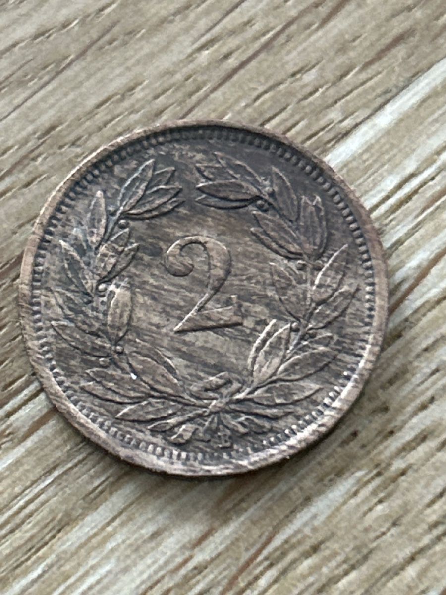 Tutti le monete: 2 Rappen 1933 – Usato da Sattel venduto da usch6417 1
