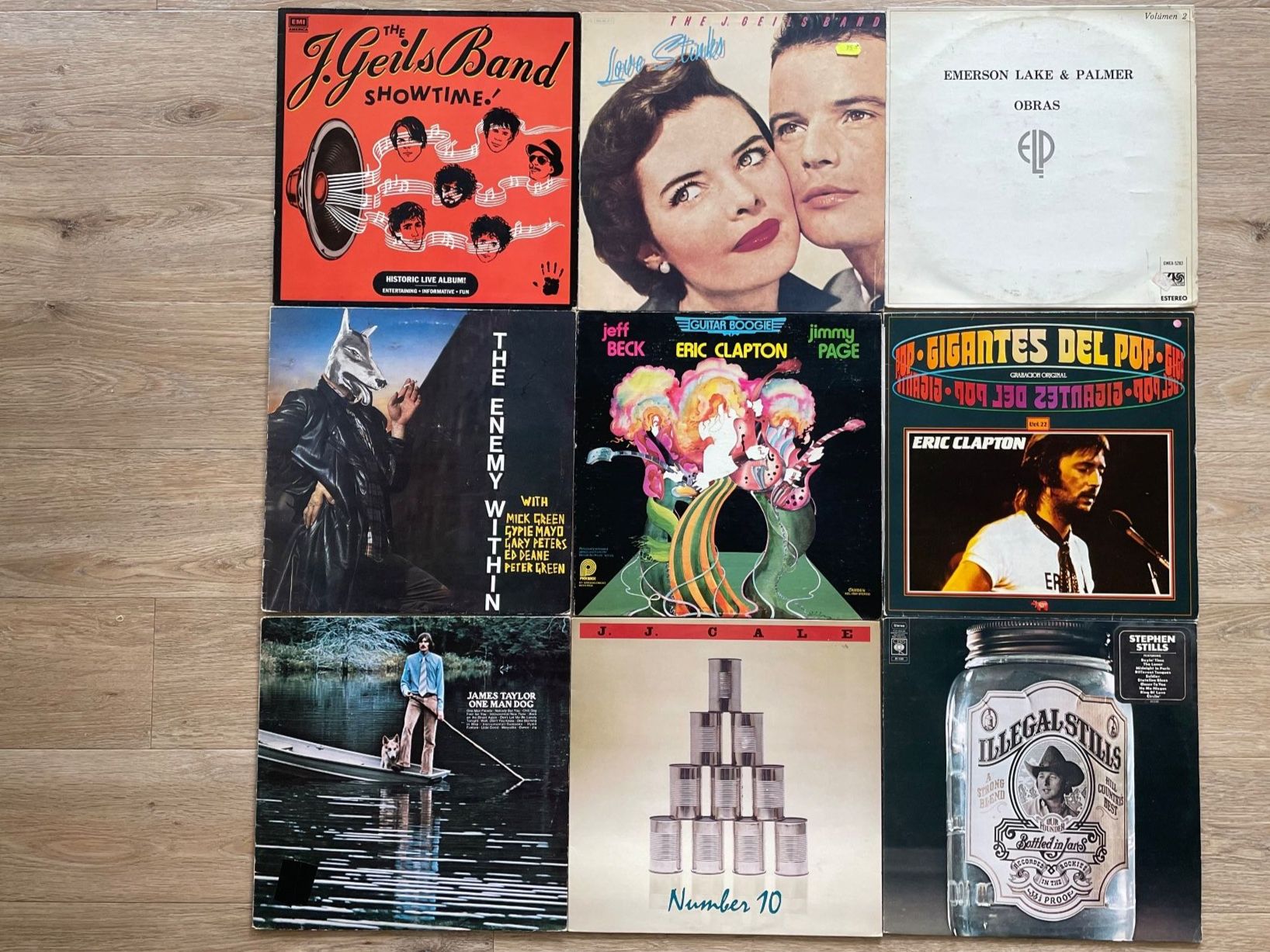 Dischi in vinile: 9 Vinyl LP-Sammlung, Rock, Hard Rock – Usato da Wädenswil venduto da towae