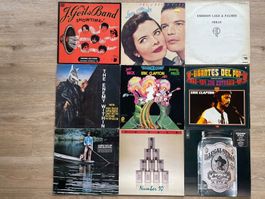 9 Vinyl LP-Sammlung, Rock, Hard Rock