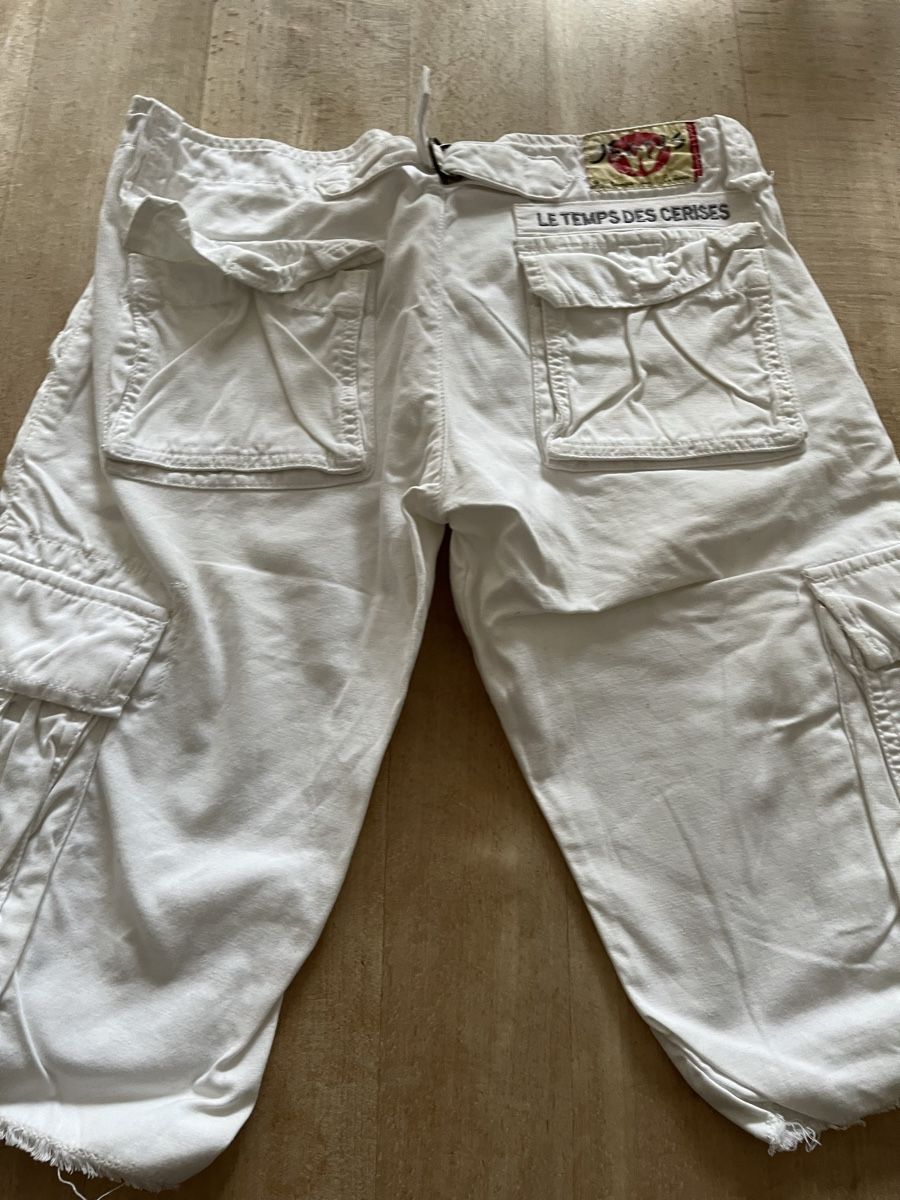 Jeans: Weisse Shorts 40 – Usato da Aesch BL venduto da shuja01 5