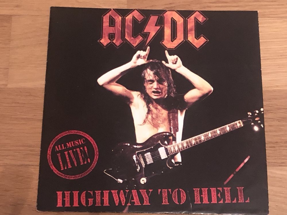 AC/DC. 1992. 7“ Single. Highway To Hell / Hells Bells (Gebraucht) in ...