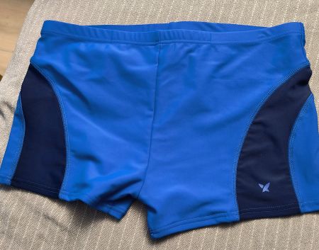 Badehose Jungen Gr. 176 blau