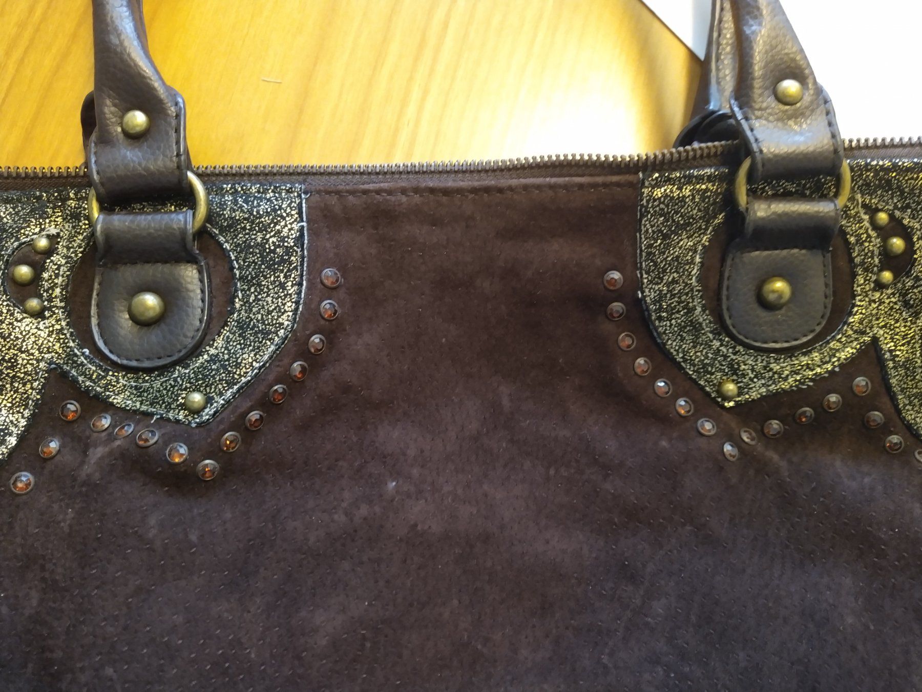 Gattinoni Borse da donna: Borsa in pelle Gattinoni jeans – Usato da Figino venduto da Palotta 3
