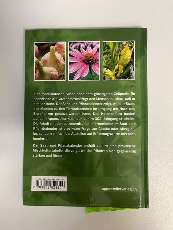 Saat und Pflanzkalender 2023, Gartenbuch/Garten Kaufen auf Ricardo