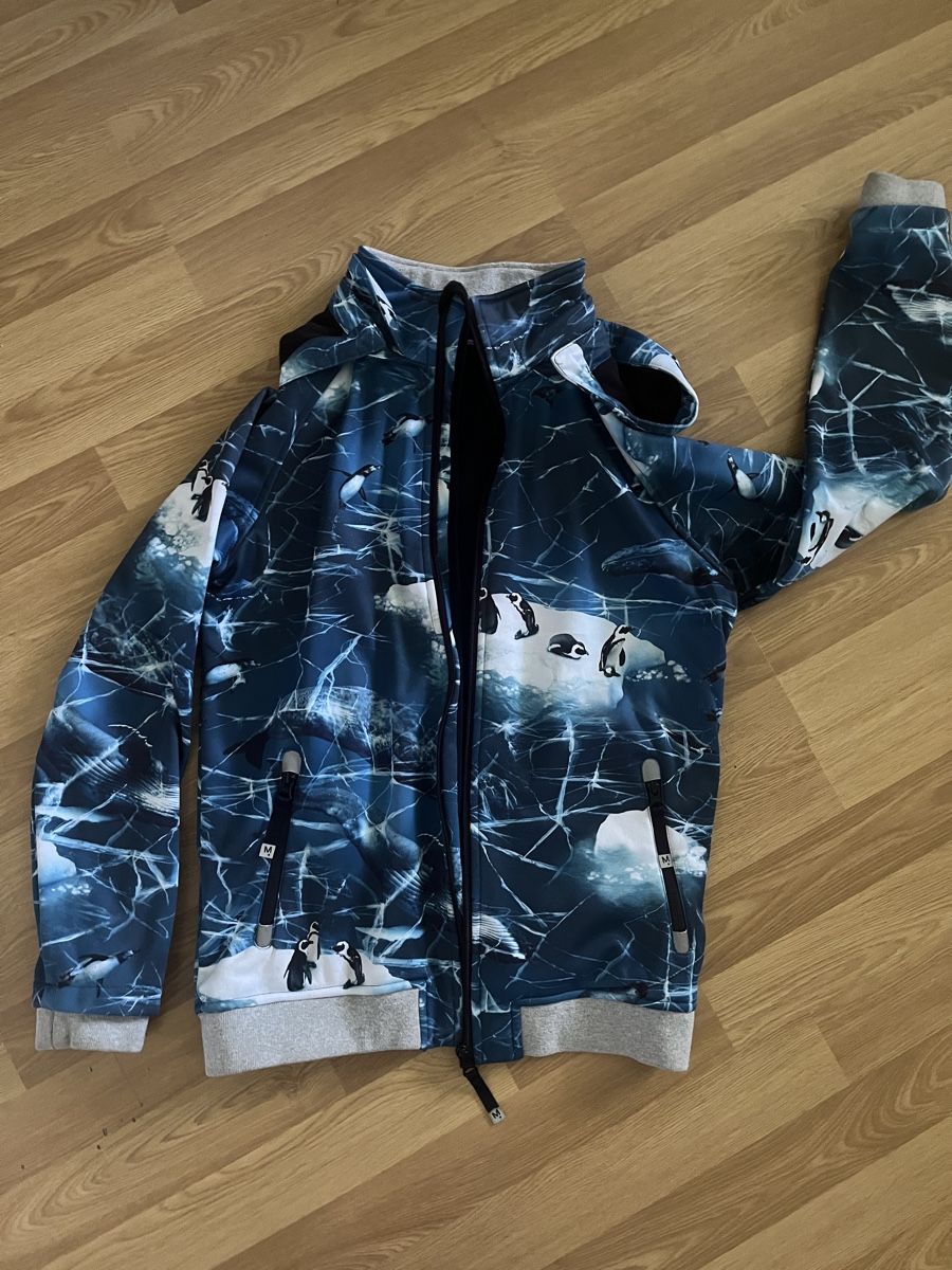 Molo Jacken & Mäntel: Molo Softshell Jacke Gr. 164 Pinguin Wal – Gebraucht aus Zug von Butternut1 3
