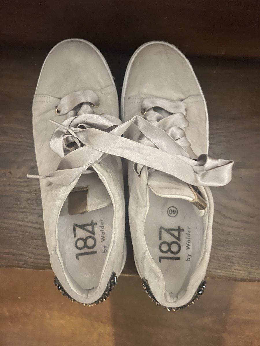 Walder Scarpe da donna: Walder 1874 Beige Plateau Sneakers, Size 40 – Nuovo (secondo la descrizione) da Aarau venduto da ladyinretro 3