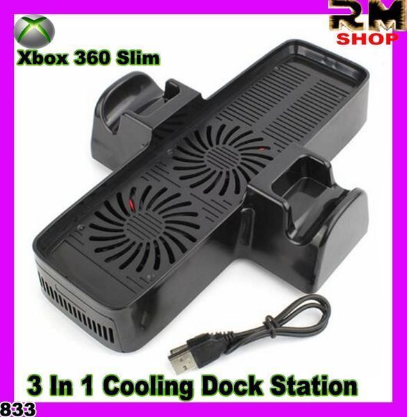 Microsoft Console: Xbox 360 Slim 3 in 1 Kühlstation – Nuovo e nell'imballaggio originale da Unterägeri venduto da RmOnline