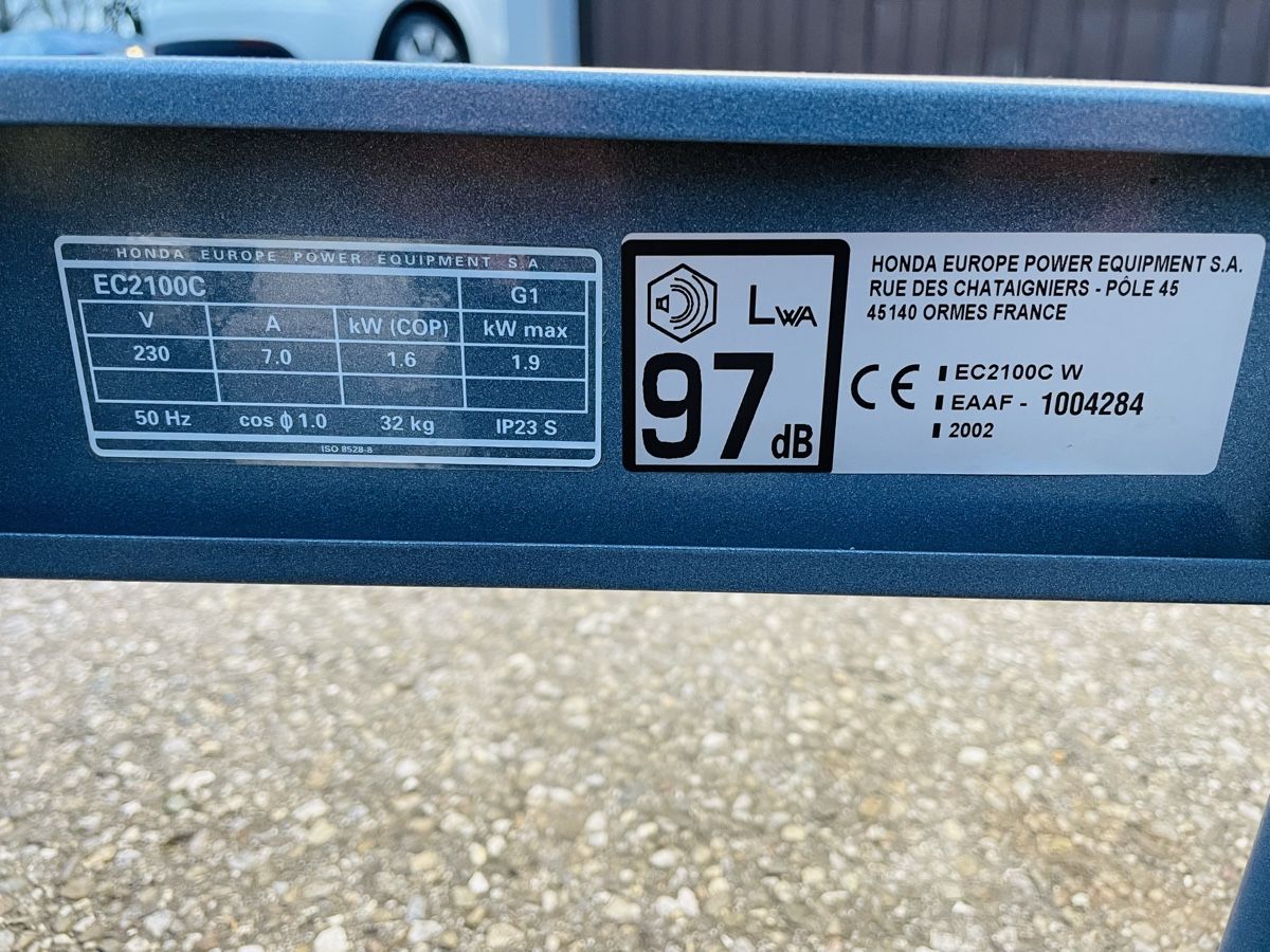 Honda Generatori di corrente: Stromgenerator Honda professionell – Nuovo (secondo la descrizione) da Würenlos venduto da Shop_Shop 7