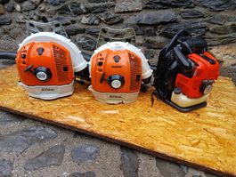 Laubbläser 2X Stihl 1X Dollmar