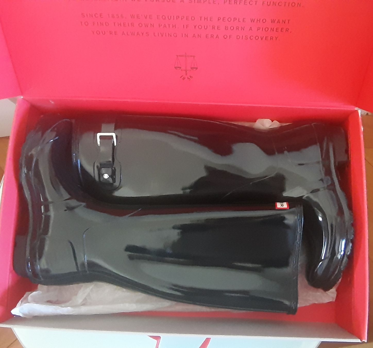 Damenschuhe: NEU! HUNTER Stiefel - schwarz Gr.38 – Neu und originalverpackt aus Zürich von Venecia25 5