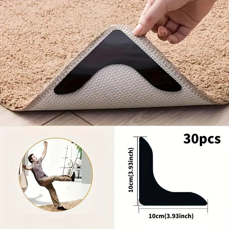 Tappeti: Teppich Anti Rutsch Aufkleber Slip Wohnzimmmer Fixierung – Nuovo e nell'imballaggio originale da Dättlikon venduto da easythings 2