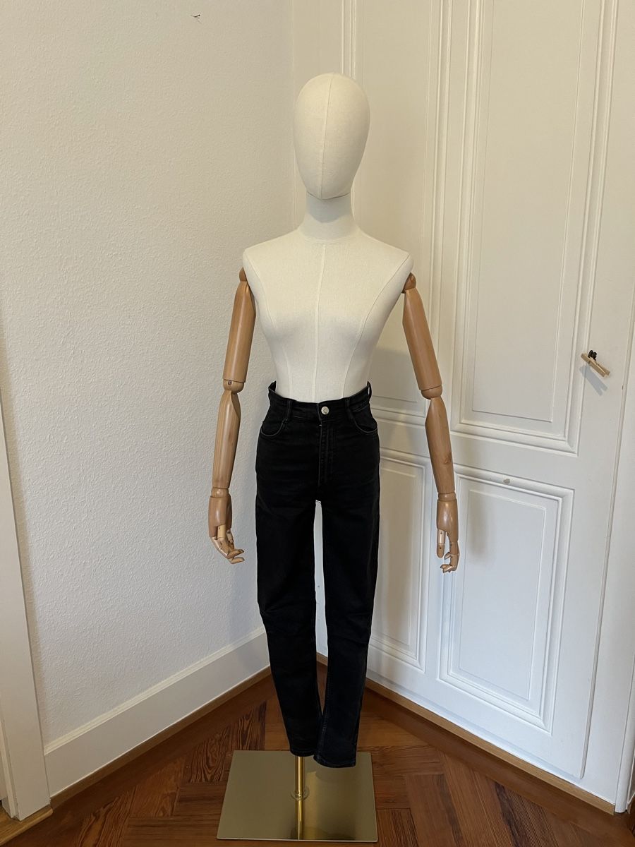 Zara Jeans: Zara Black Denim Jeans - Stylish! – Usato da Mies venduto da Nib2011 4