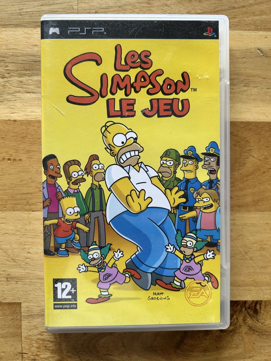 Giochi: Les Simpson le jeu - psp – Usato da Prangins venduto da vivi-ja