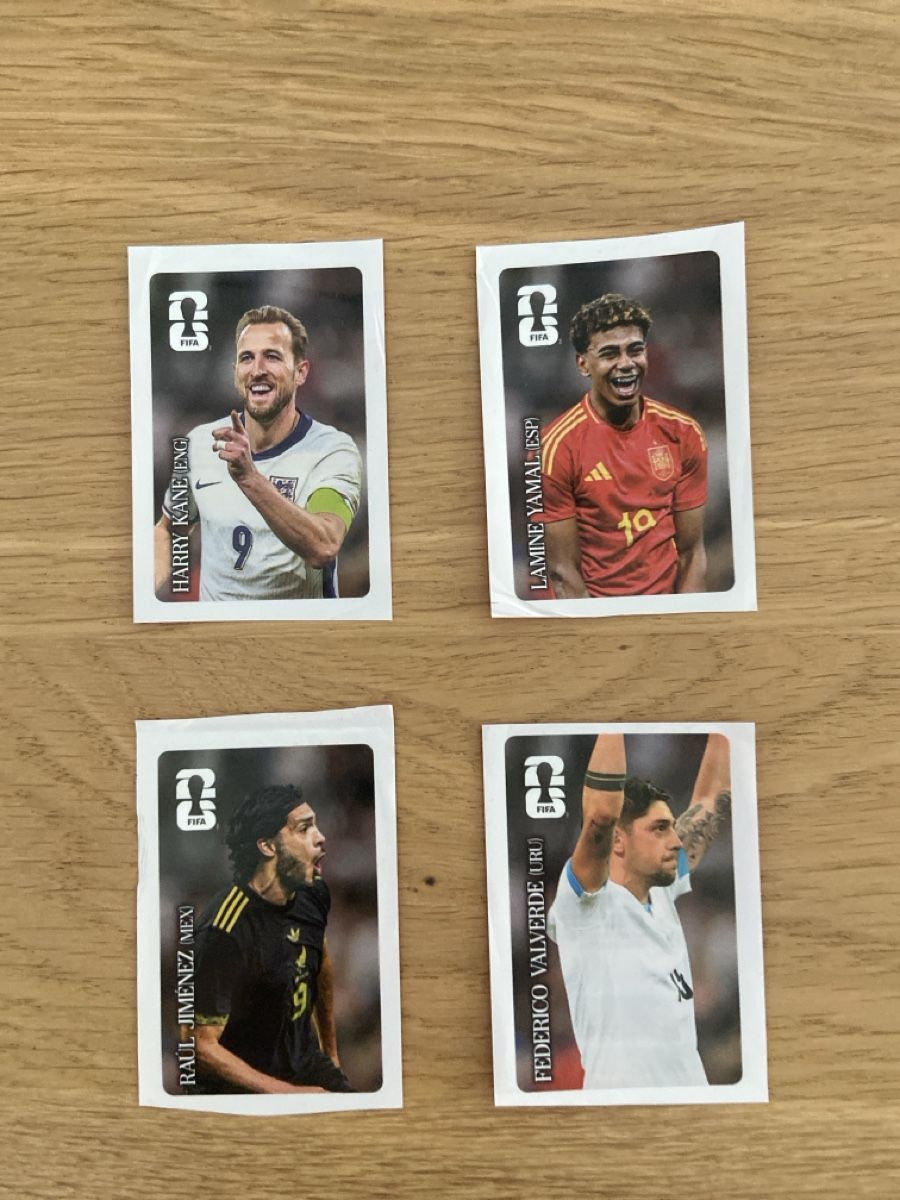 Sticker: FIFA Coca Cola Sticker (4stk.) – Nuovo (secondo la descrizione) da Gams venduto da Mamazonas