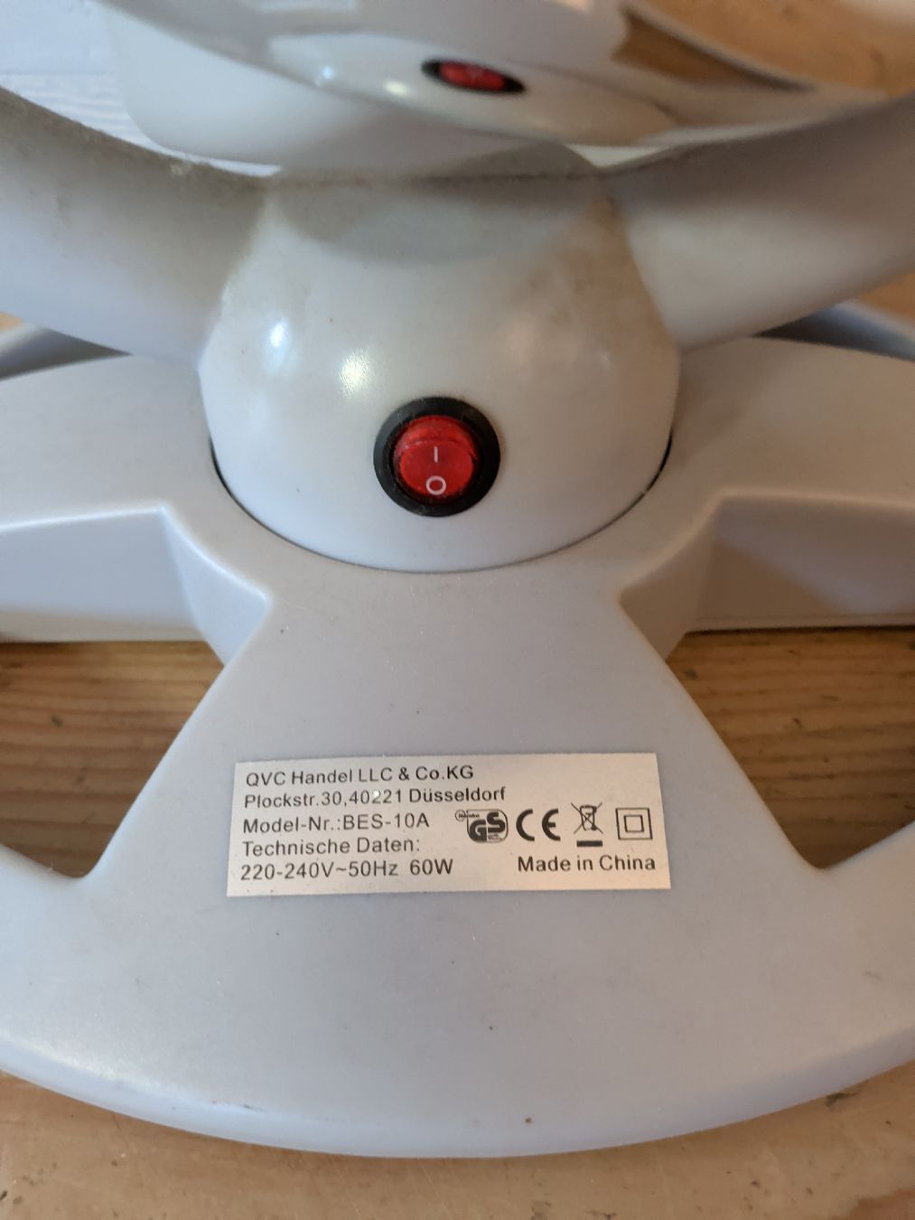 Ventilatoren: Standventilator grau mit zwei Gebläsen – Gebraucht aus Dietfurt von Subforce1853 5
