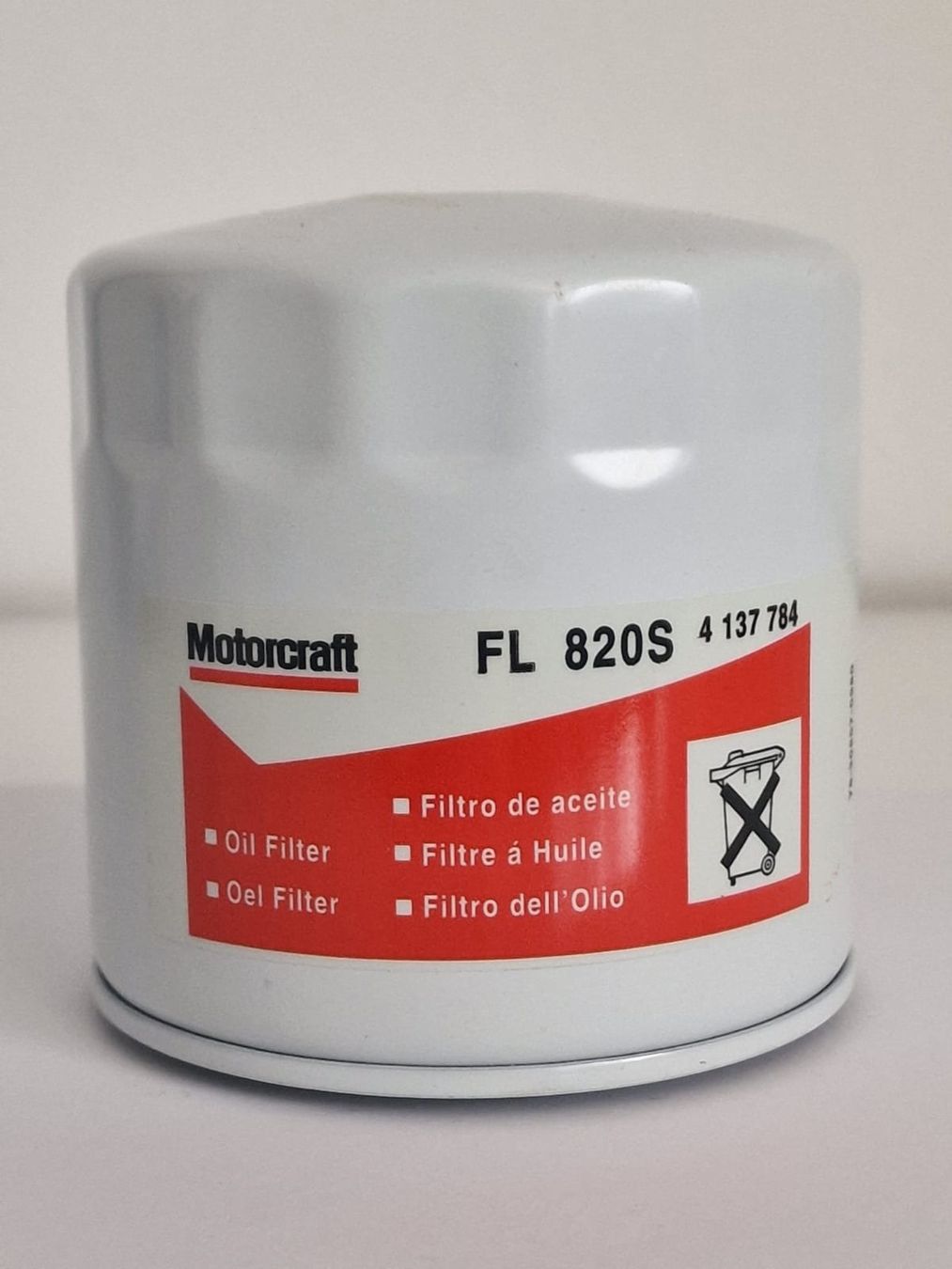 Tutti pezzi di ricambio auto: MOTORCRAFT FILTER FL820S Ölfilter NEU – Nuovo e nell'imballaggio originale da Plaffeien venduto da Rena88