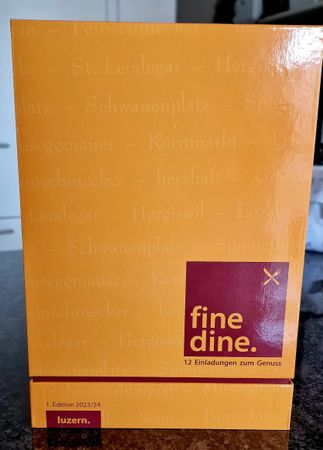 Fine Dine Box Luzern NEU und ungebraucht