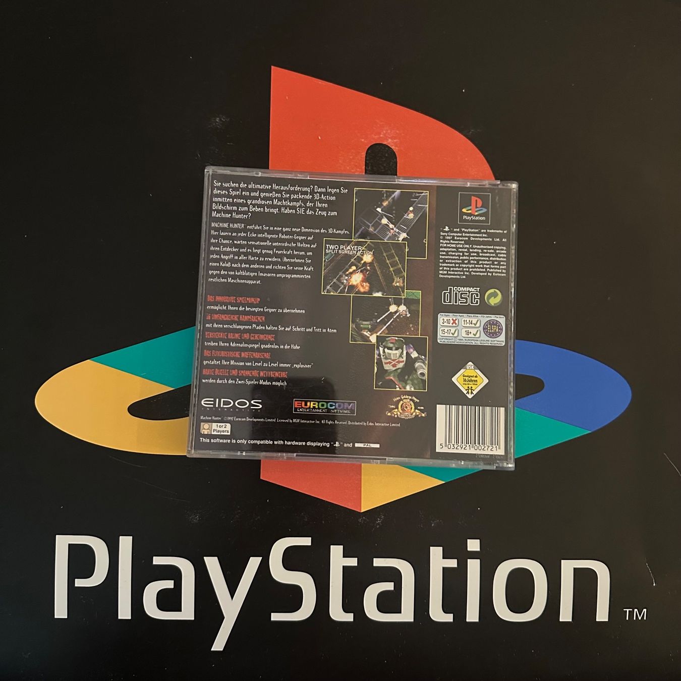 Sony Giochi: Machine Hunter für Sony PlayStation PS1 – Usato da Kestenholz venduto da Mad18 1