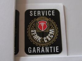 Service Garantie REPLIK - Must-Have für Töffli-Fans! Emblem