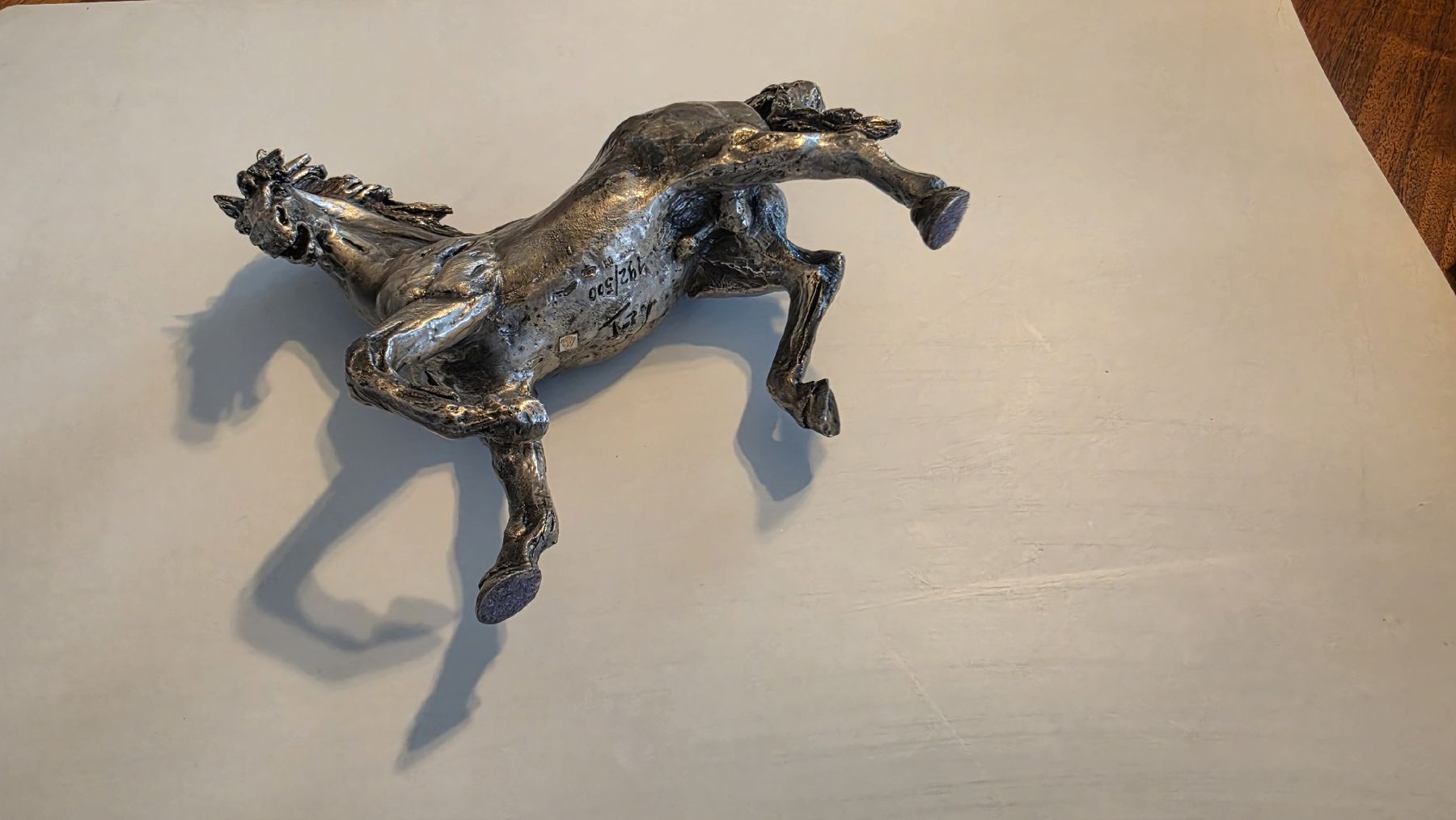 Skulpturen & Statuen: Figur Pferd 192/500 Silber gemarkt – Neu (gemäss Beschreibung) aus Kehrsatz von m.444 2