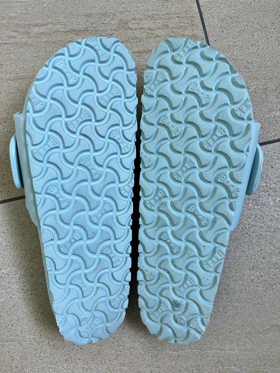 Birkenstock Scarpe da donna: Bequeme Birkenstock hellblau Grösse 40 – Usato da Hochdorf venduto da Forestgreen 1