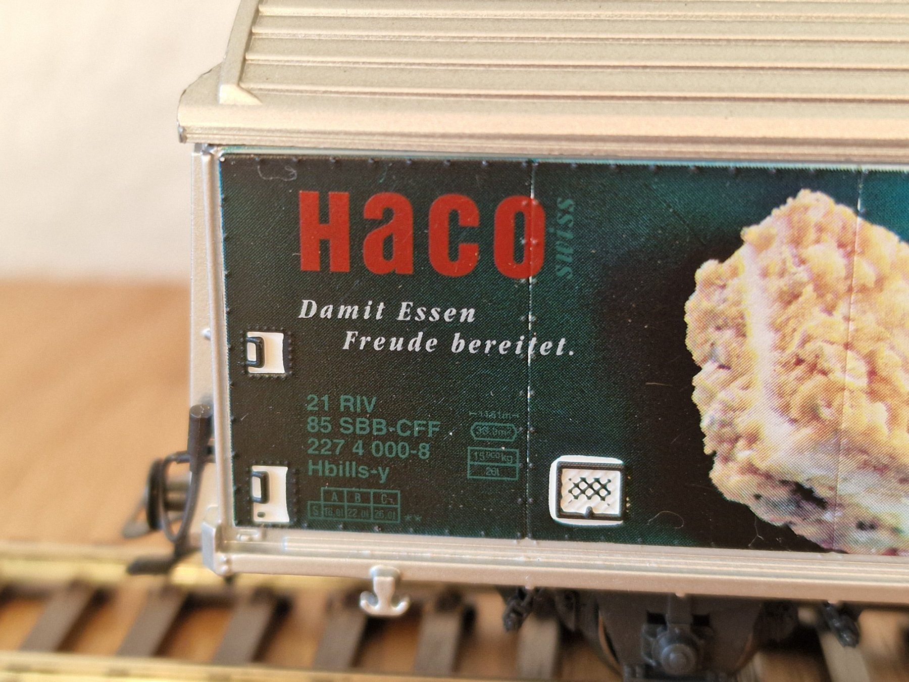 Märklin Modellini di ferrovie: SBB Farmer Güterwagen H0 – Usato da Matten b. Interlaken venduto da lor_hr9w 3