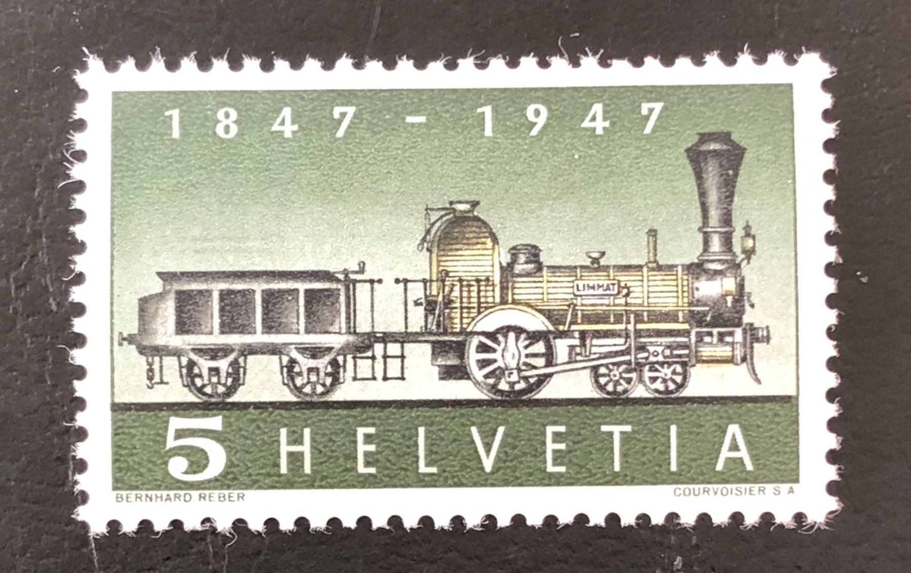 Tutti i francobolli: Zst.Nr.277 UNGESTEMPELT 1947    – Usato da Aarau venduto da Billa007