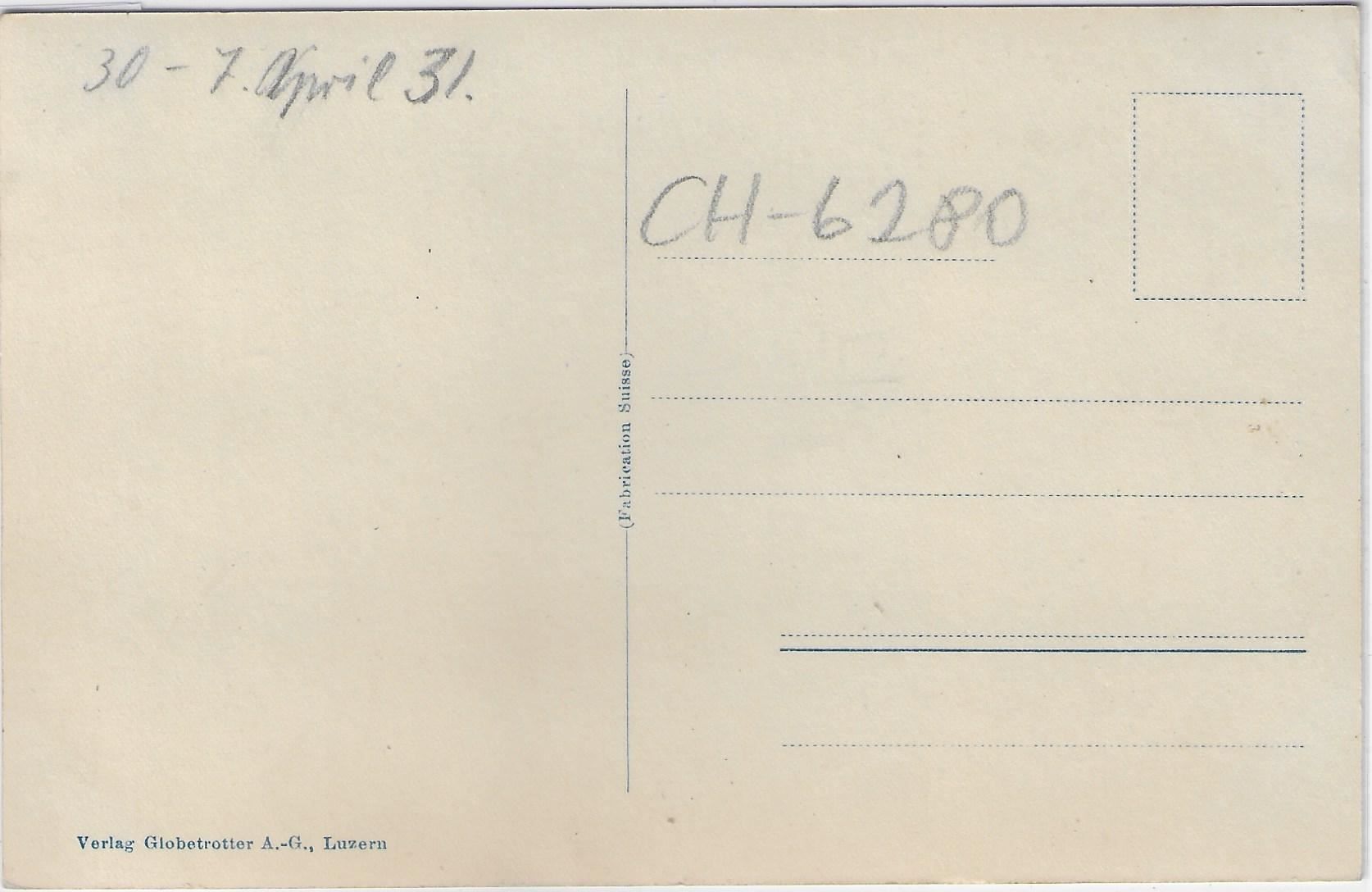 Cartoline postali: Hochdorf - Dorfpartie – Usato da Ettingen venduto da Kartenplanet 1