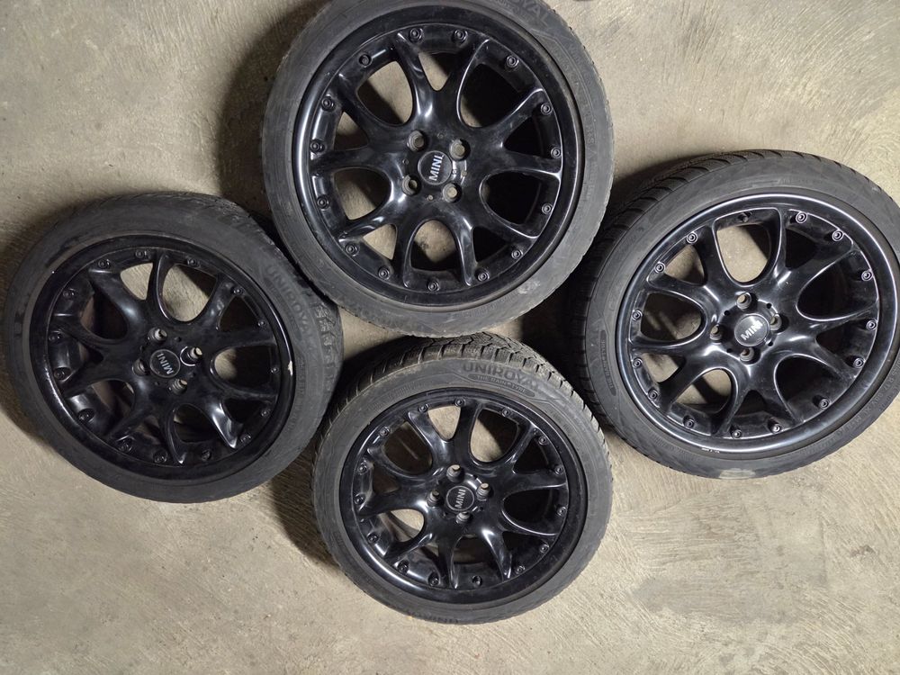 4 jantes Ronal MINI noir,17 pouces (D'occasion) à Mathod pour CHF 100 ...