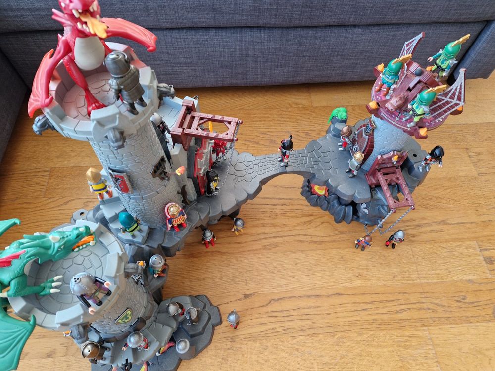 playmobil-drachenfestung-gebraucht-in-flamatt-f-r-chf-11-mit