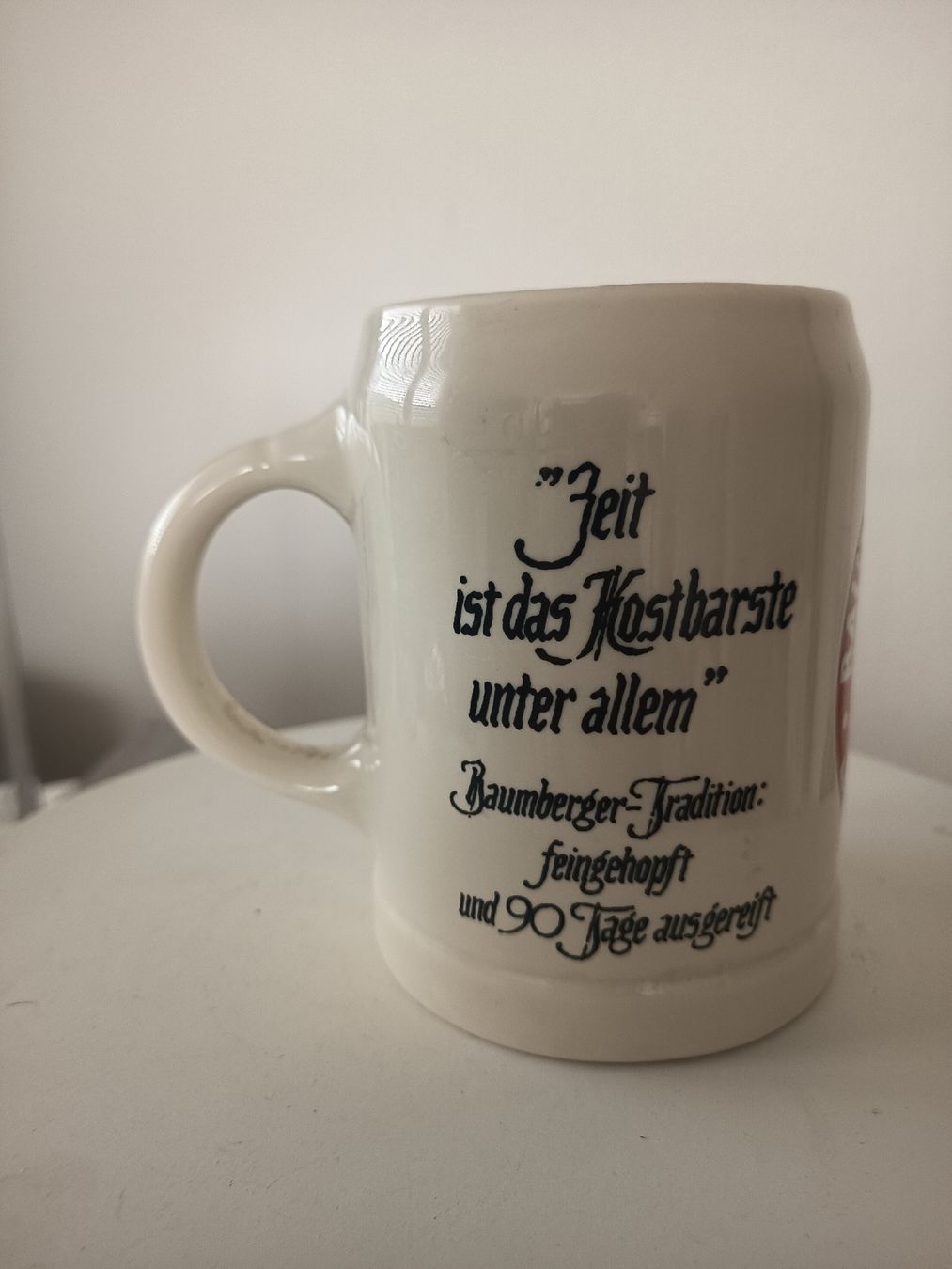 Verres: Bierkrug Baumberger Bier Langenthal – D'occasion à Wangen b. Olten par crea_look 2