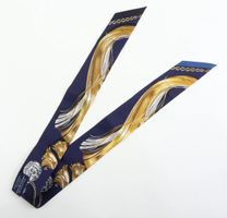 HERMES twilly silk