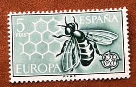 Briefmarken aus Spanien Europa – Bienenwabe  ungestempelt