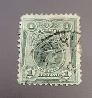 Peru 1909 alte briefmarke