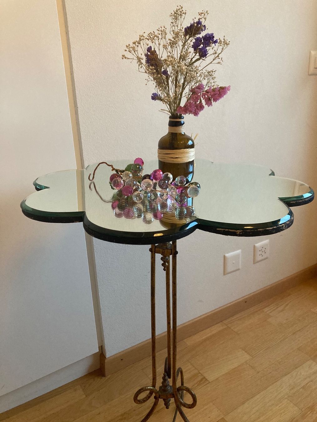 Tavoli: Magnifique table miroir antique – Usato da sion venduto da orchikorchik 1