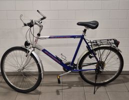 Velo Sheridan Roadster blau silber gebraucht Zustand 26 Zoll