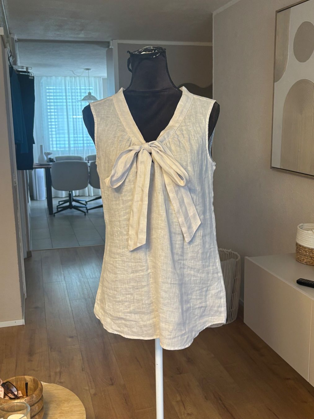 Blusen: 0039 Italy Bluse 100% Leinen – Gebraucht aus St. Margrethen SG von dijanaO