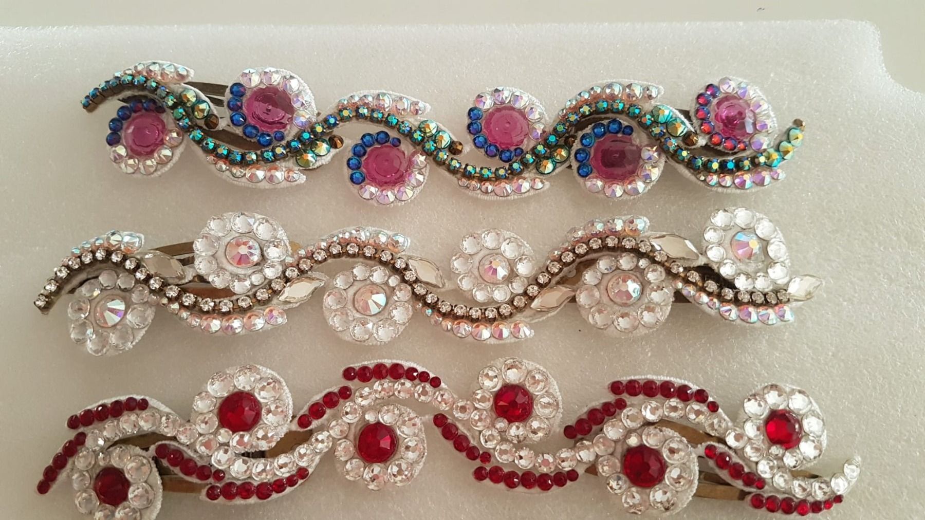 Accessori per capelli: Haarspange mit Swarovski Steinen 17cm. – Nuovo (secondo la descrizione) da Zürich venduto da 280_yc86 2