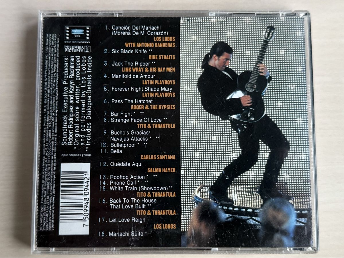CD: Desperado Soundtrack CD Antonio Banderas – Usato da Oberried Brienz venduto da Chyara 1