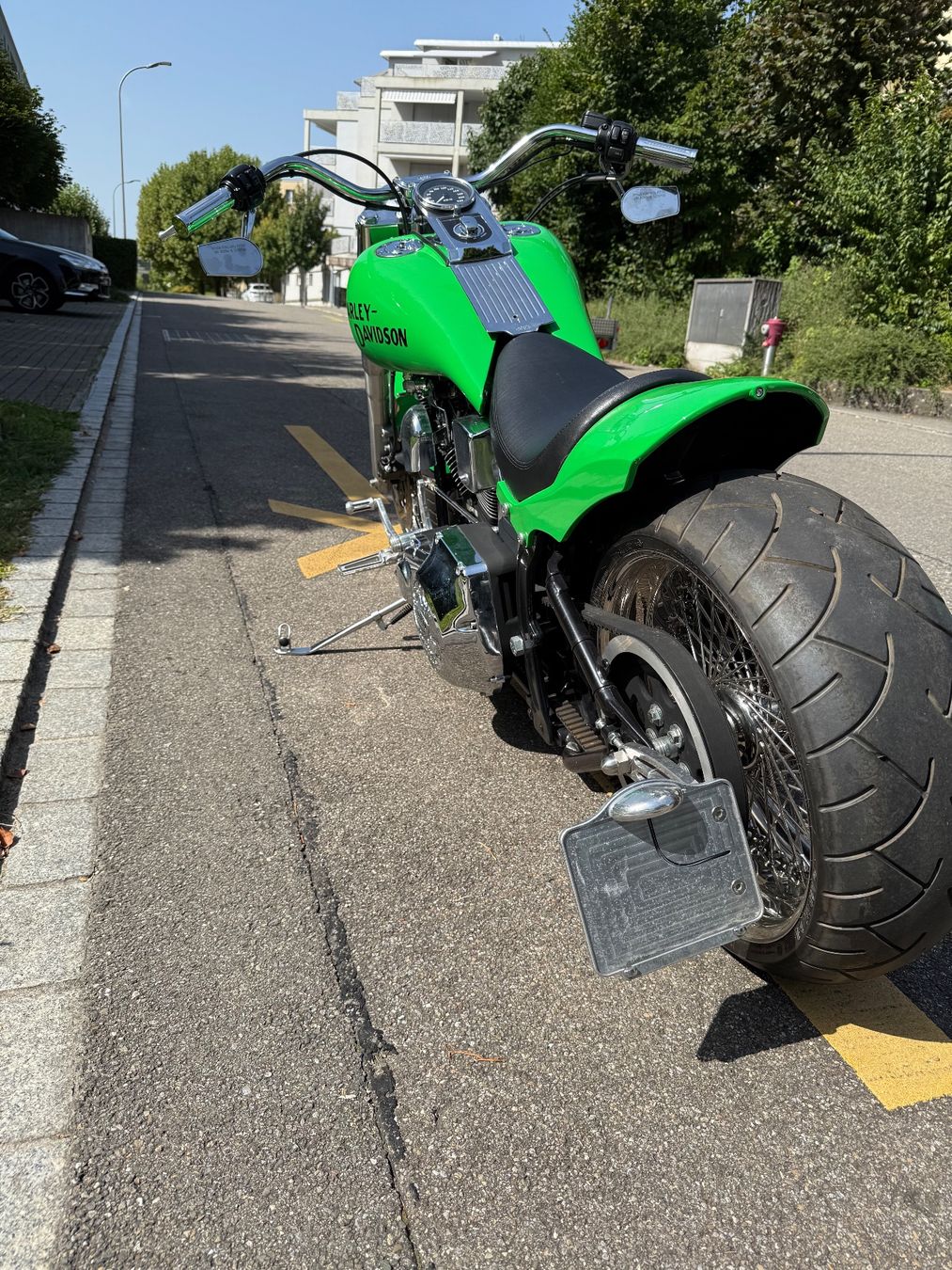 Harley-Davidson Chopper: Harley Davidson Heritage Evo Softail Custom – Usato da Rütihof venduto da elcheffe81 5