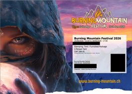 Burning Mountain - 2-Person Tent Ticket
